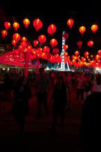 Red Lantern Glow - NoodleFest 2015
